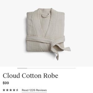Cloud Cotton Robe